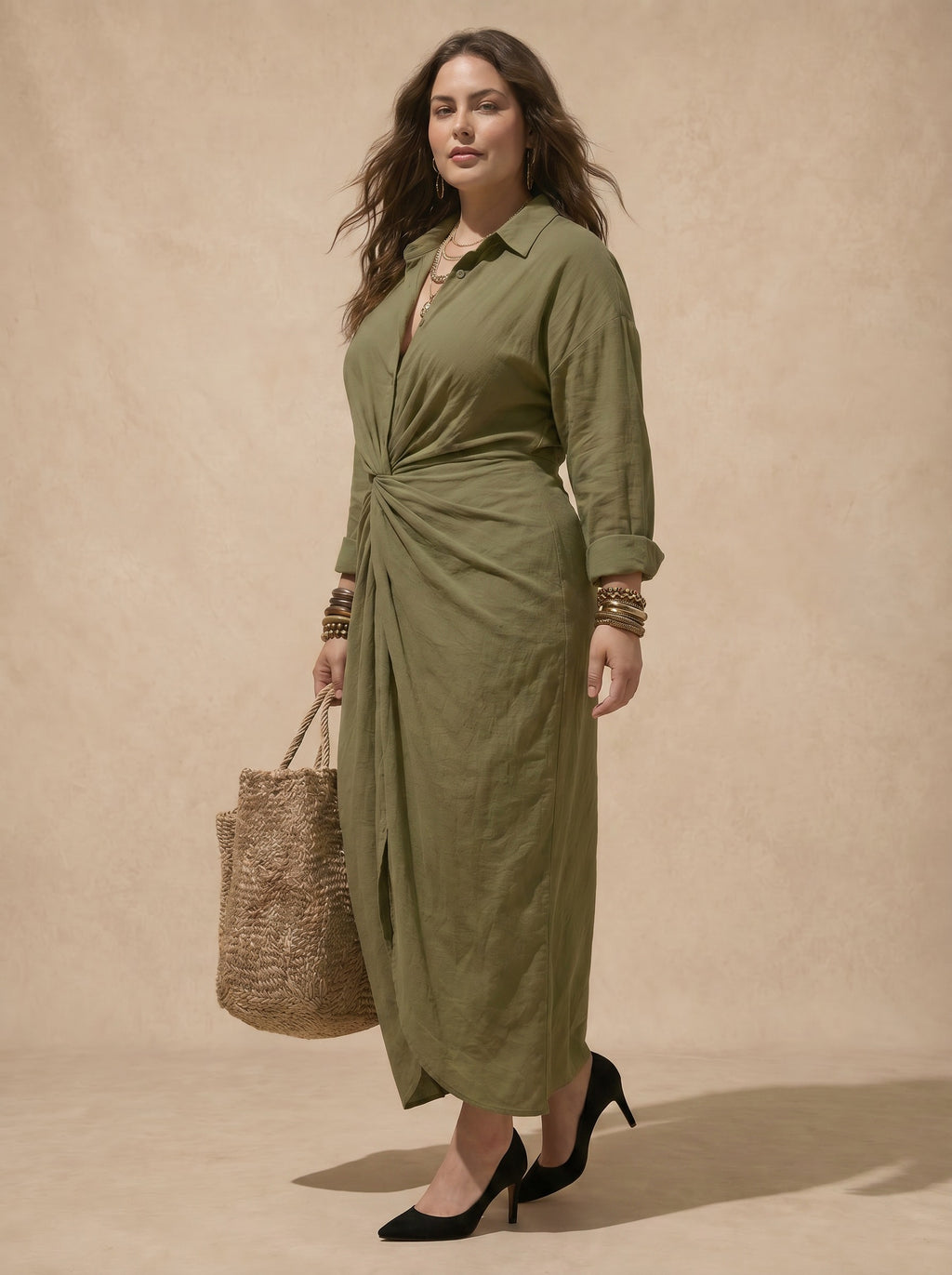 Aria Knot Maxi Dress