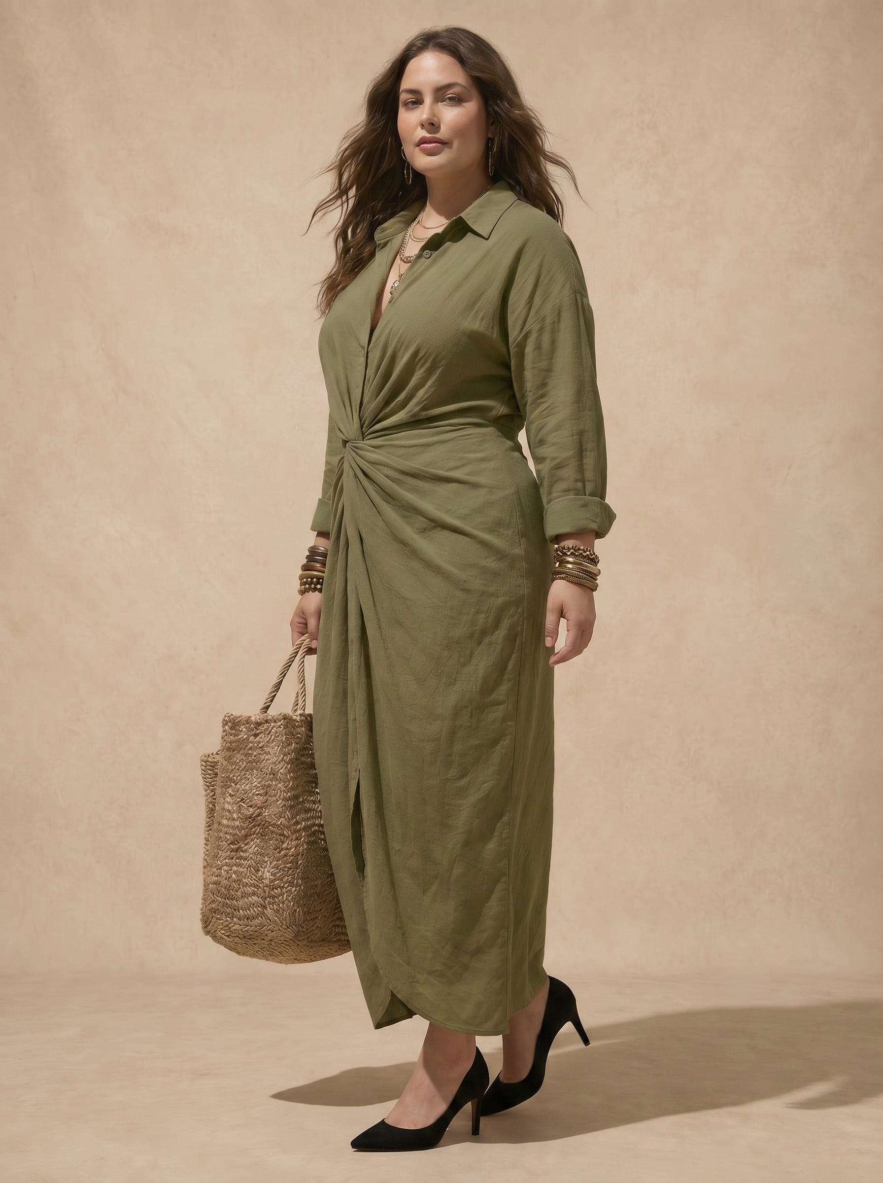 Aria Knot Maxi Dress