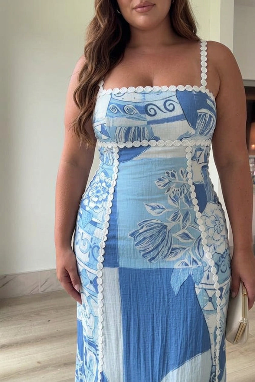 Eleonore Ric Rac Maxi Dress