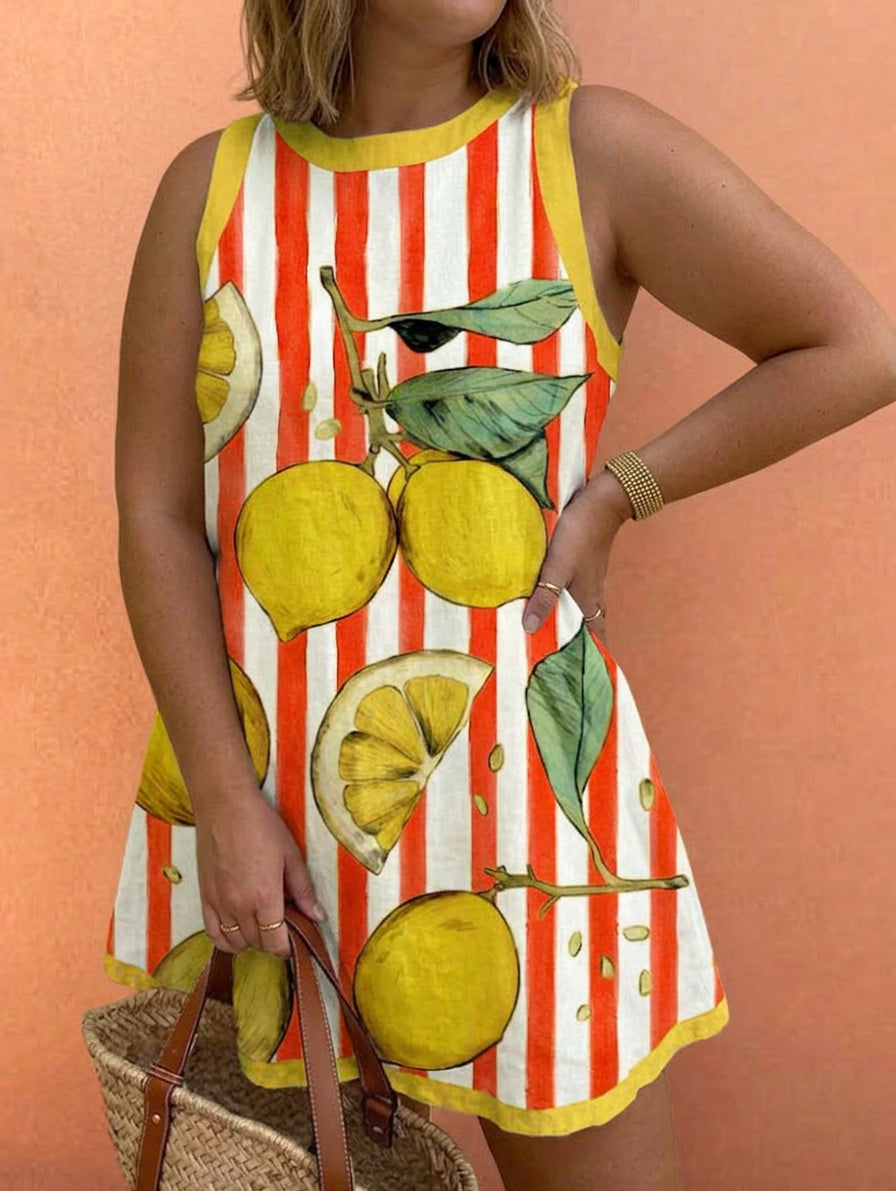 Citrina | Sleeveless Tank Dress