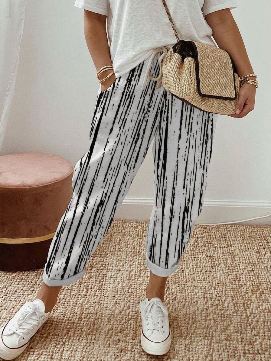 Montera Stripe Relaxed Pants