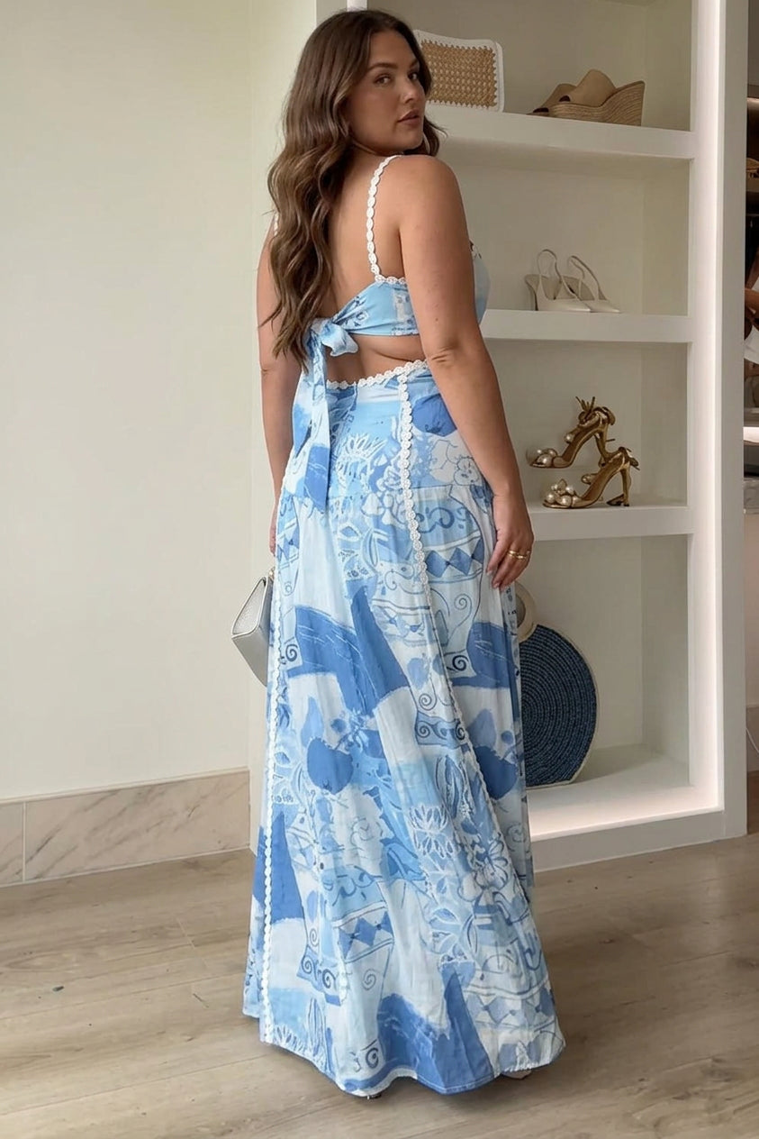 Eleonore Ric Rac Maxi Dress