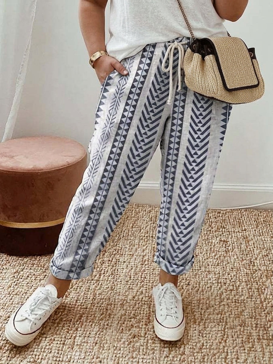 Zafirah Tribal Print Pants
