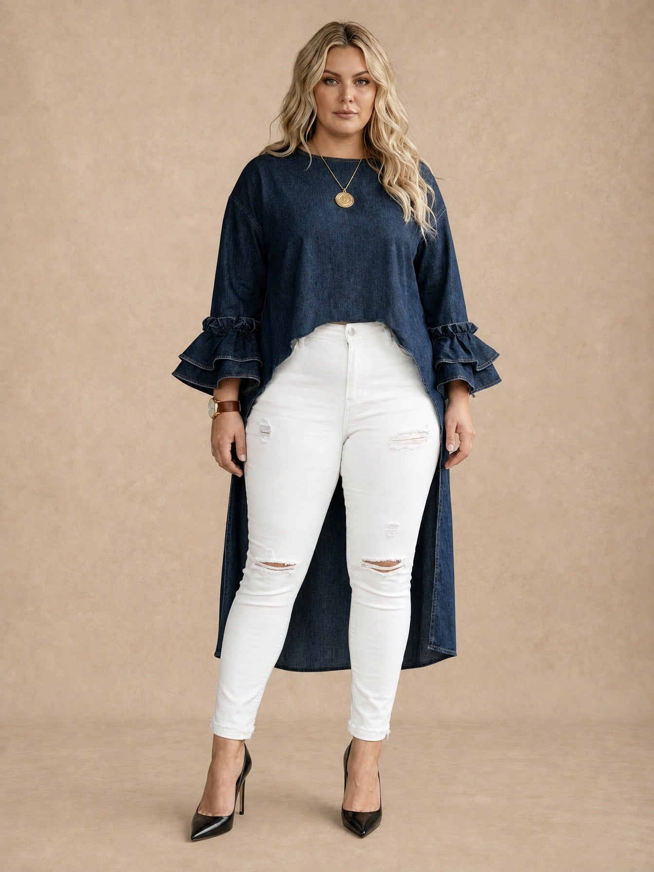 Ashley Denim Shirt
