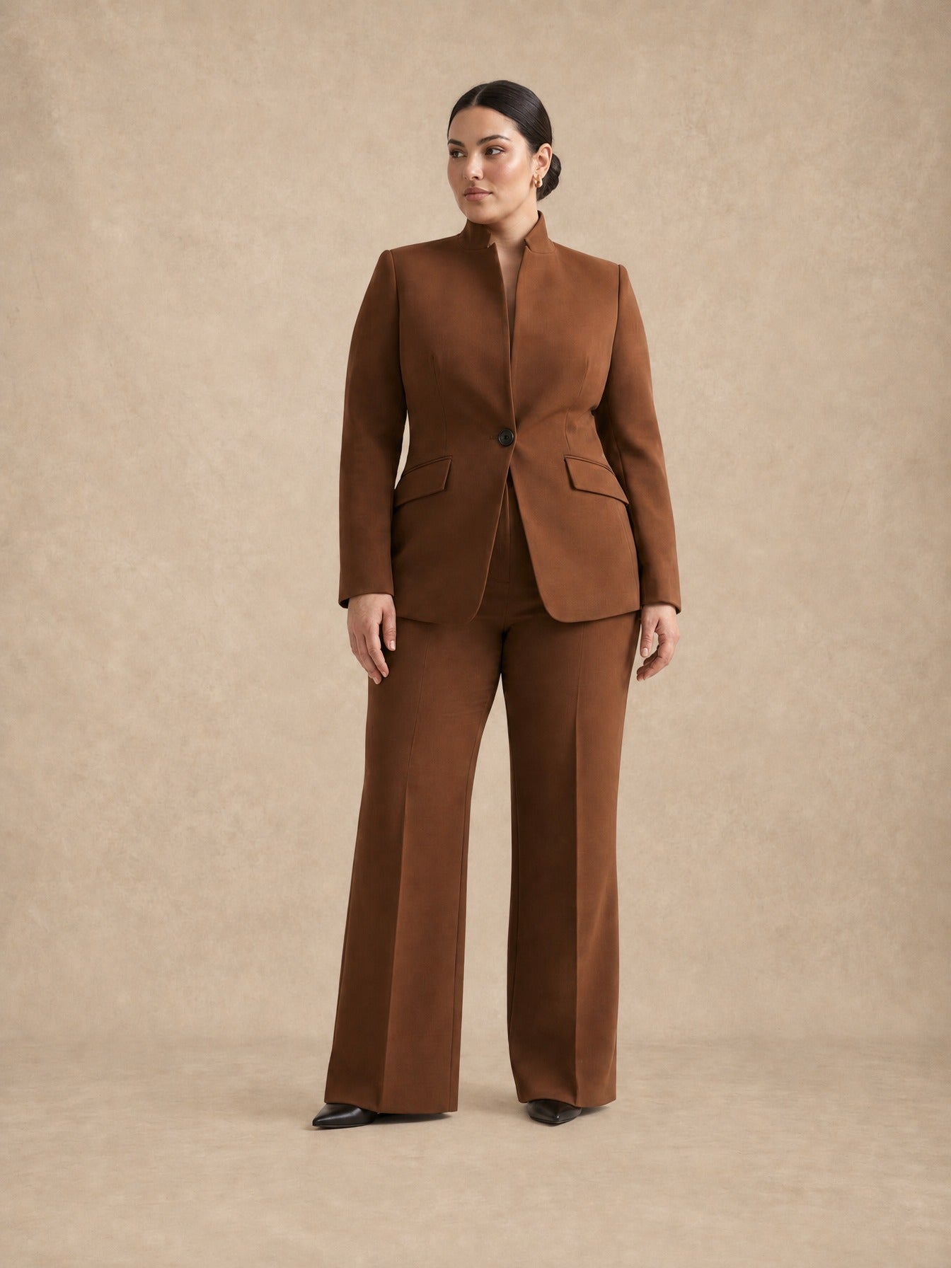 Sophia Collarless Suit