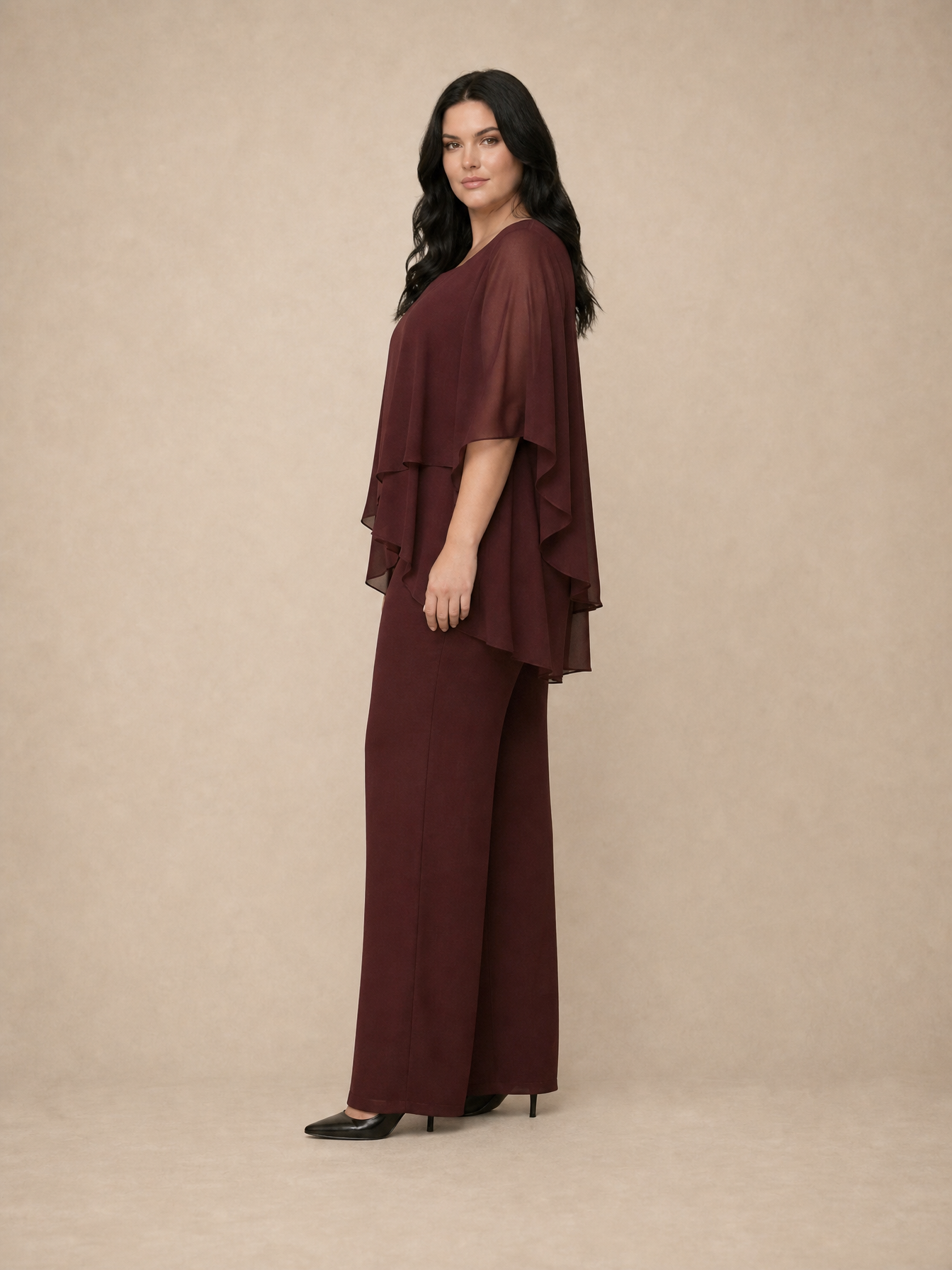 Clara Layered-Blouse Set