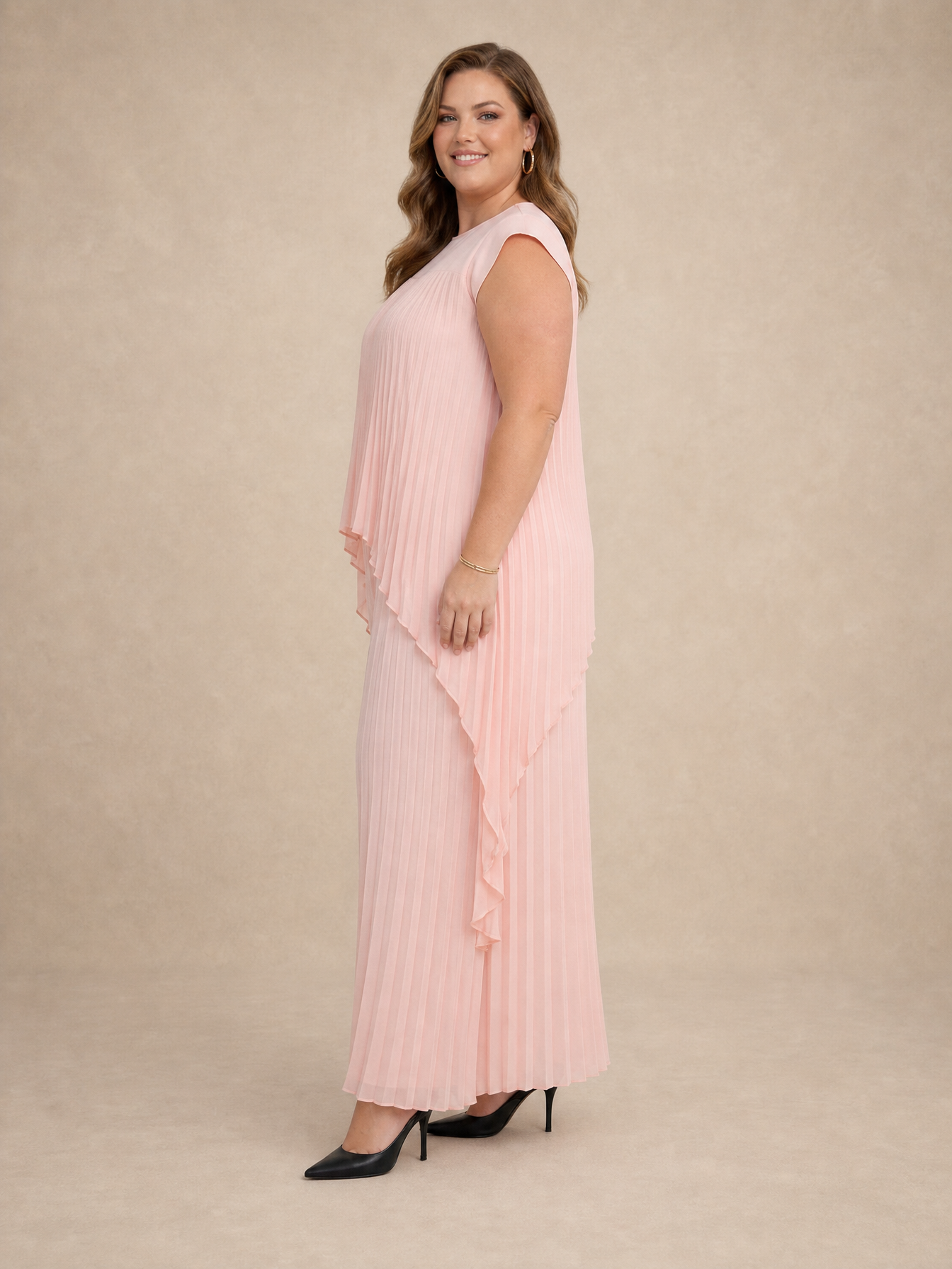 Halina Pleated Set