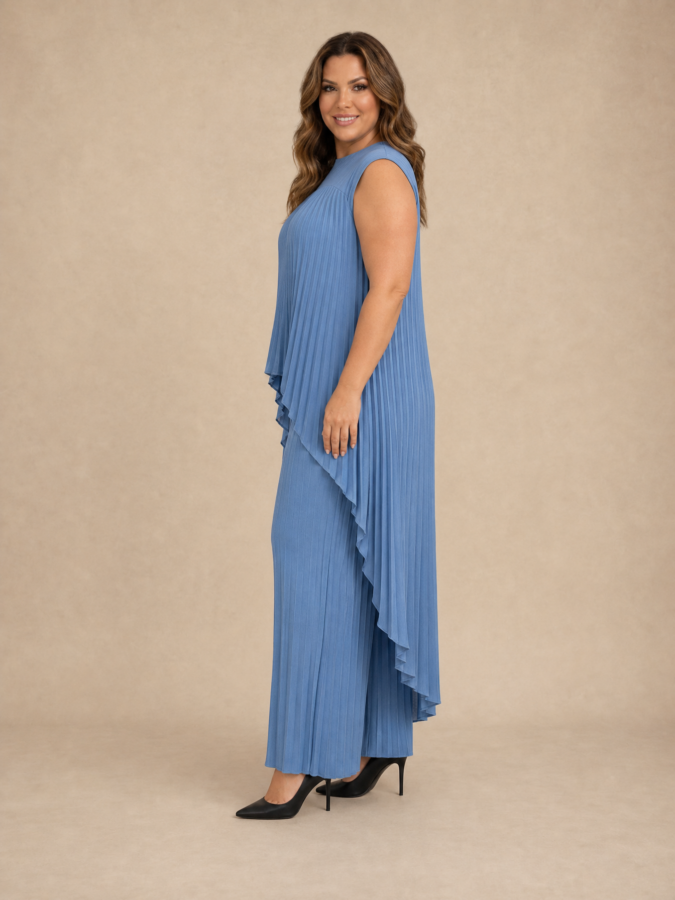 Halina Pleated Set