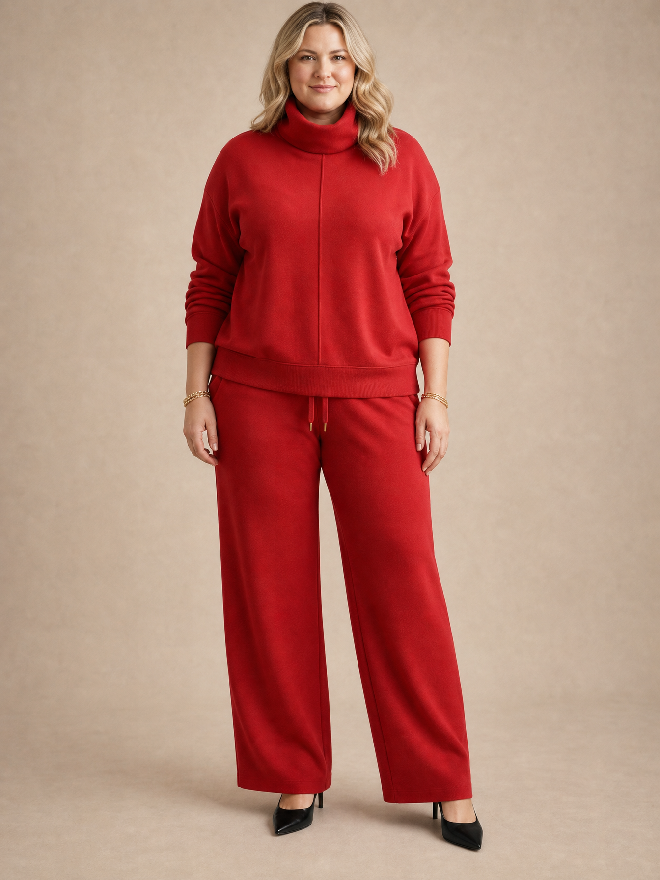 Elżbieta Funnel-Neck Tracksuit