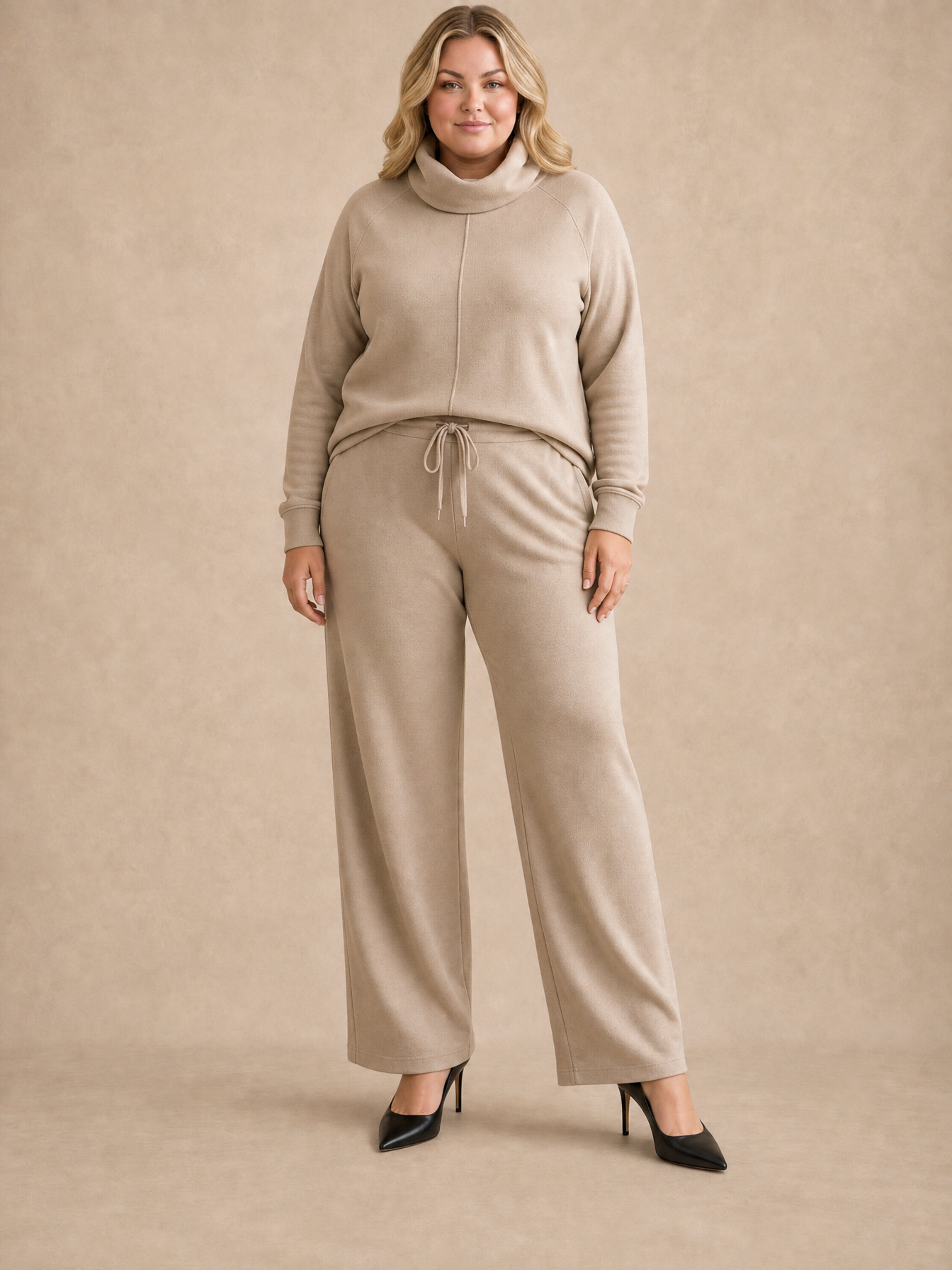 Elżbieta Funnel-Neck Tracksuit