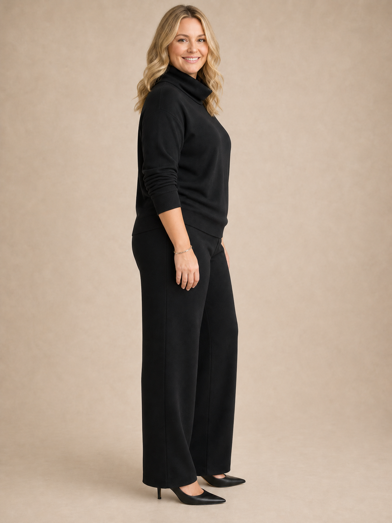 Elżbieta Funnel-Neck Tracksuit