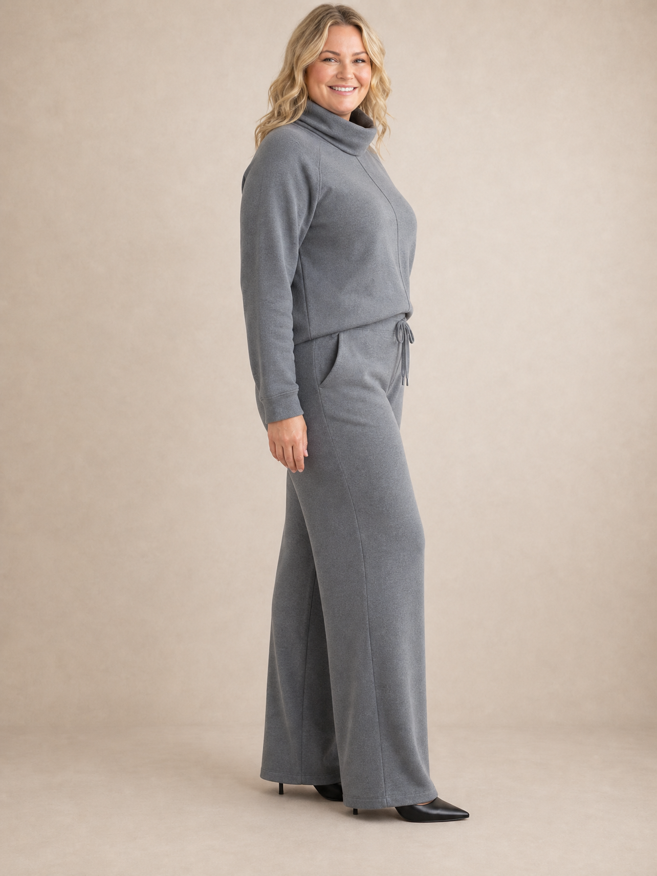 Elżbieta Funnel-Neck Tracksuit
