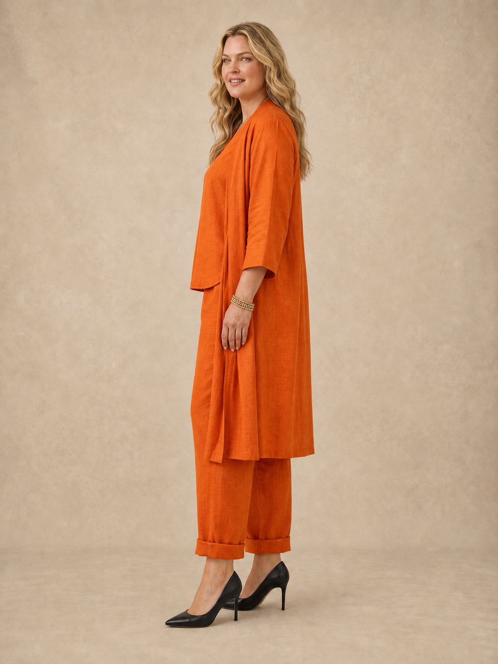 Marianne Layered Linen Set