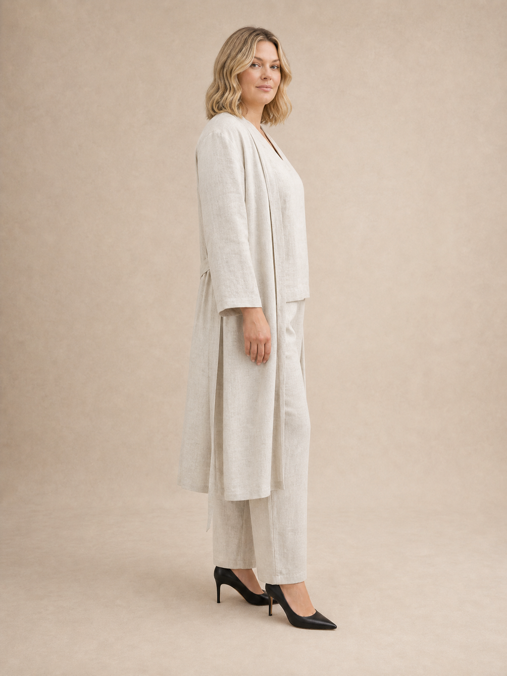 Marianne Layered Linen Set