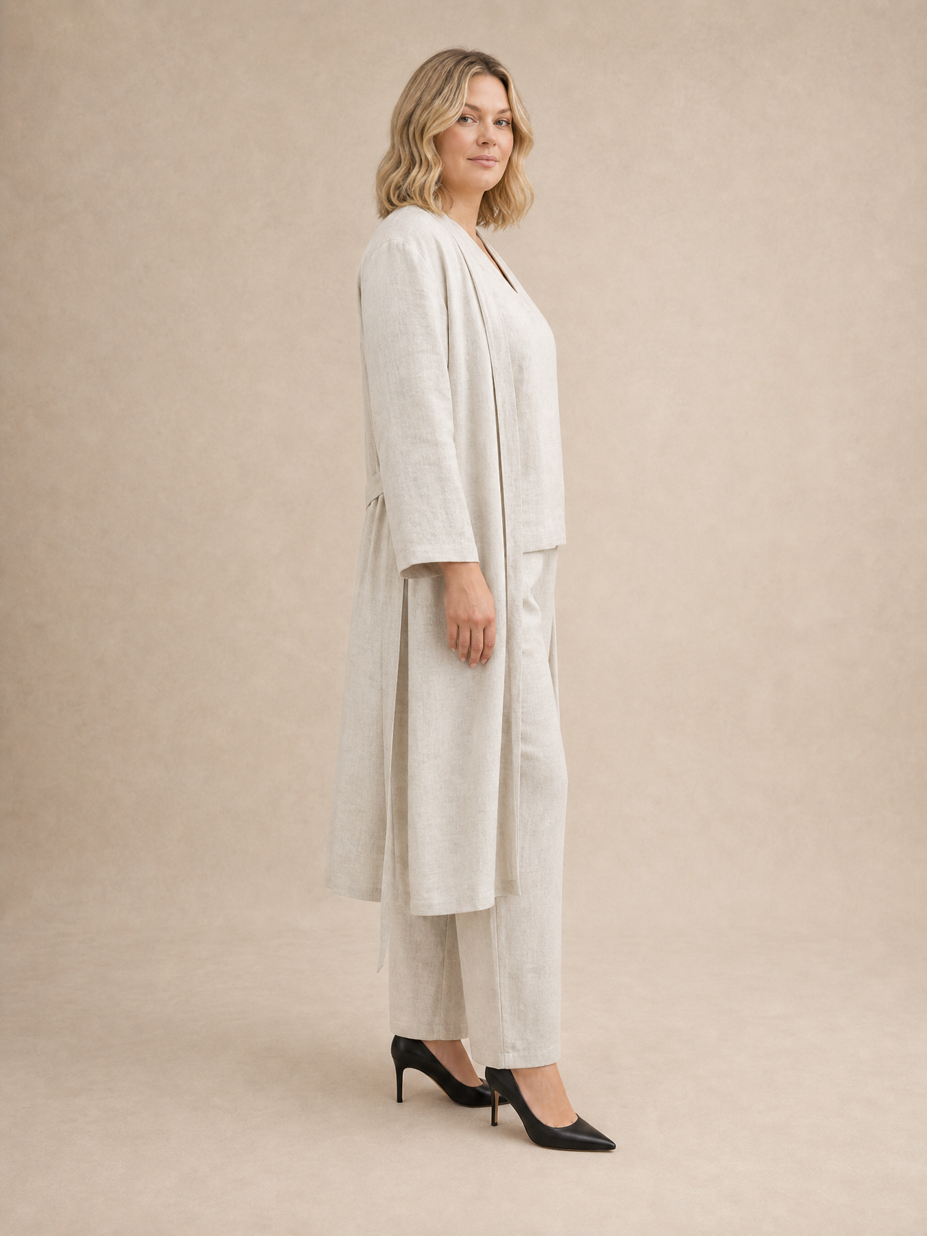 Marianne Layered Linen Set