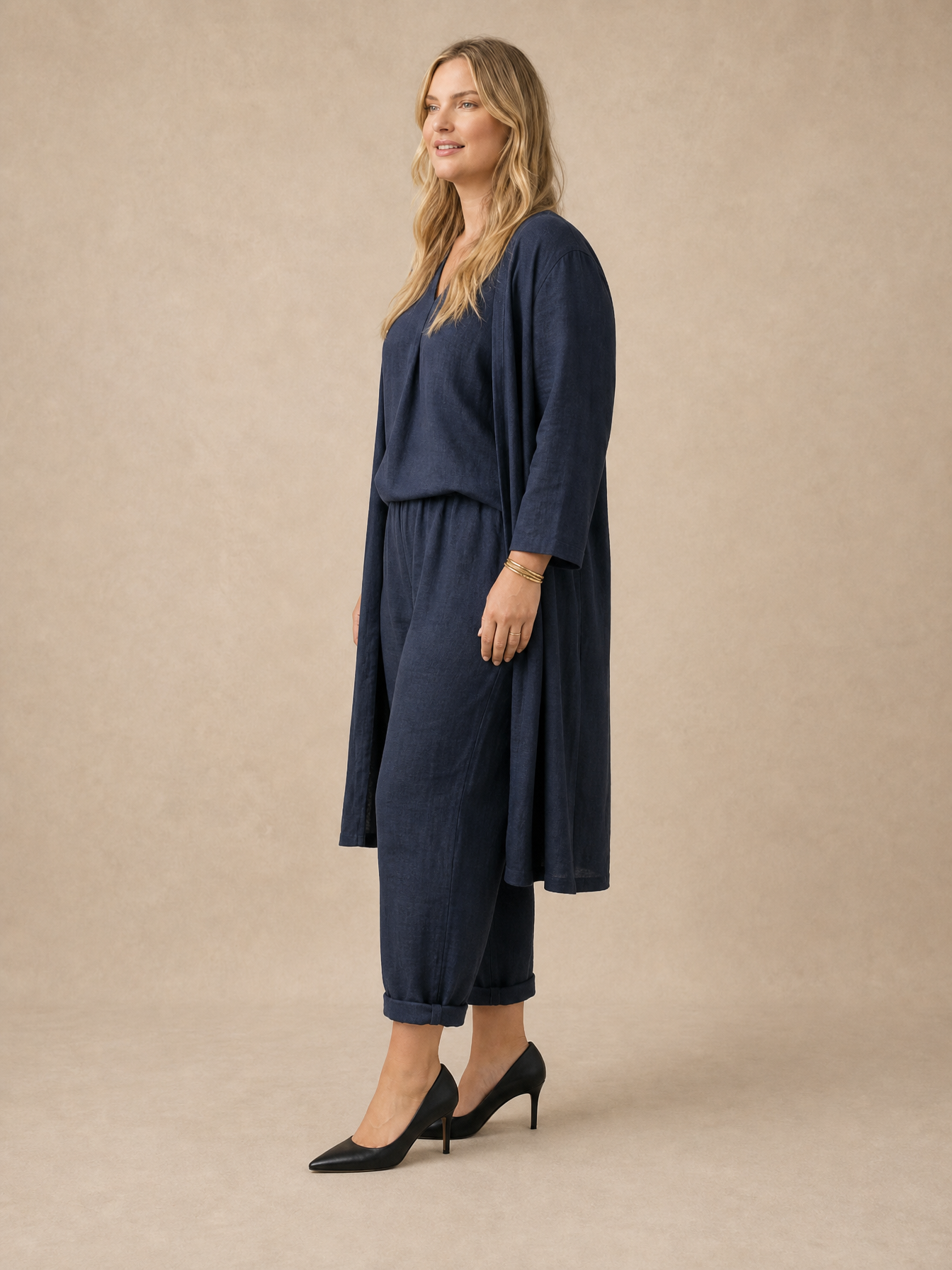 Marianne Layered Linen Set