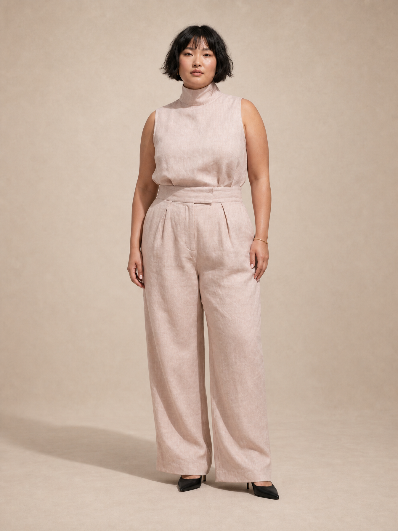 Elisa Elegant Jumpsuit with High Waist