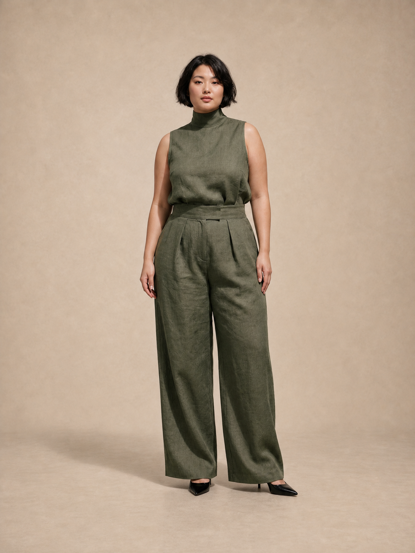 Elisa Elegant Jumpsuit with High Waist