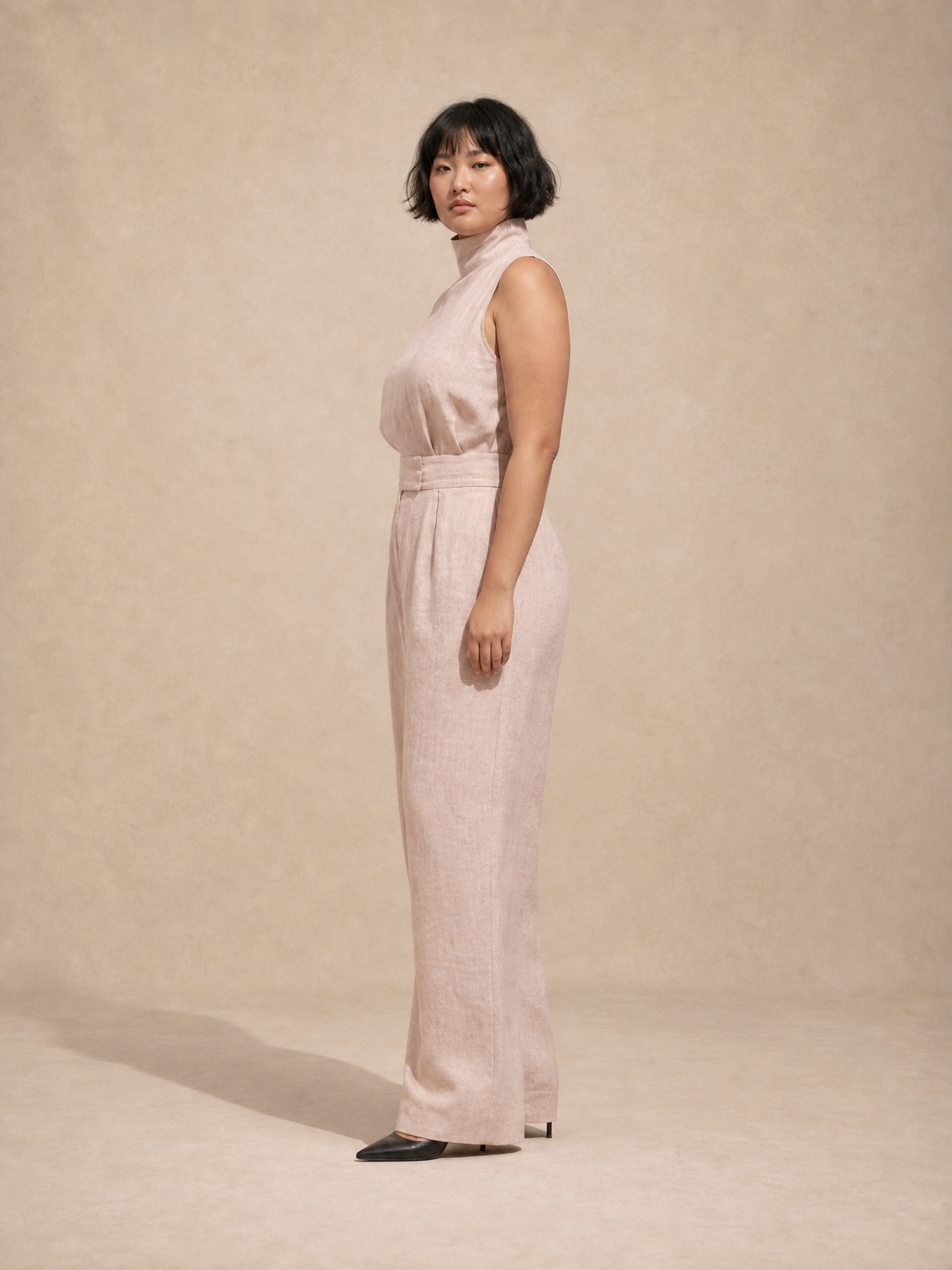Elisa Elegant Jumpsuit with High Waist