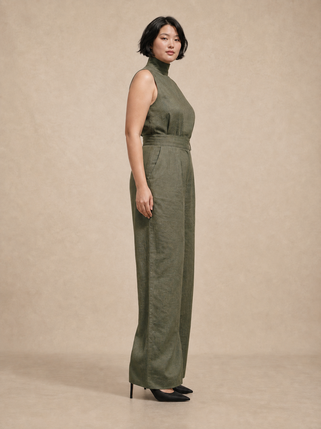 Elisa Elegant Jumpsuit with High Waist