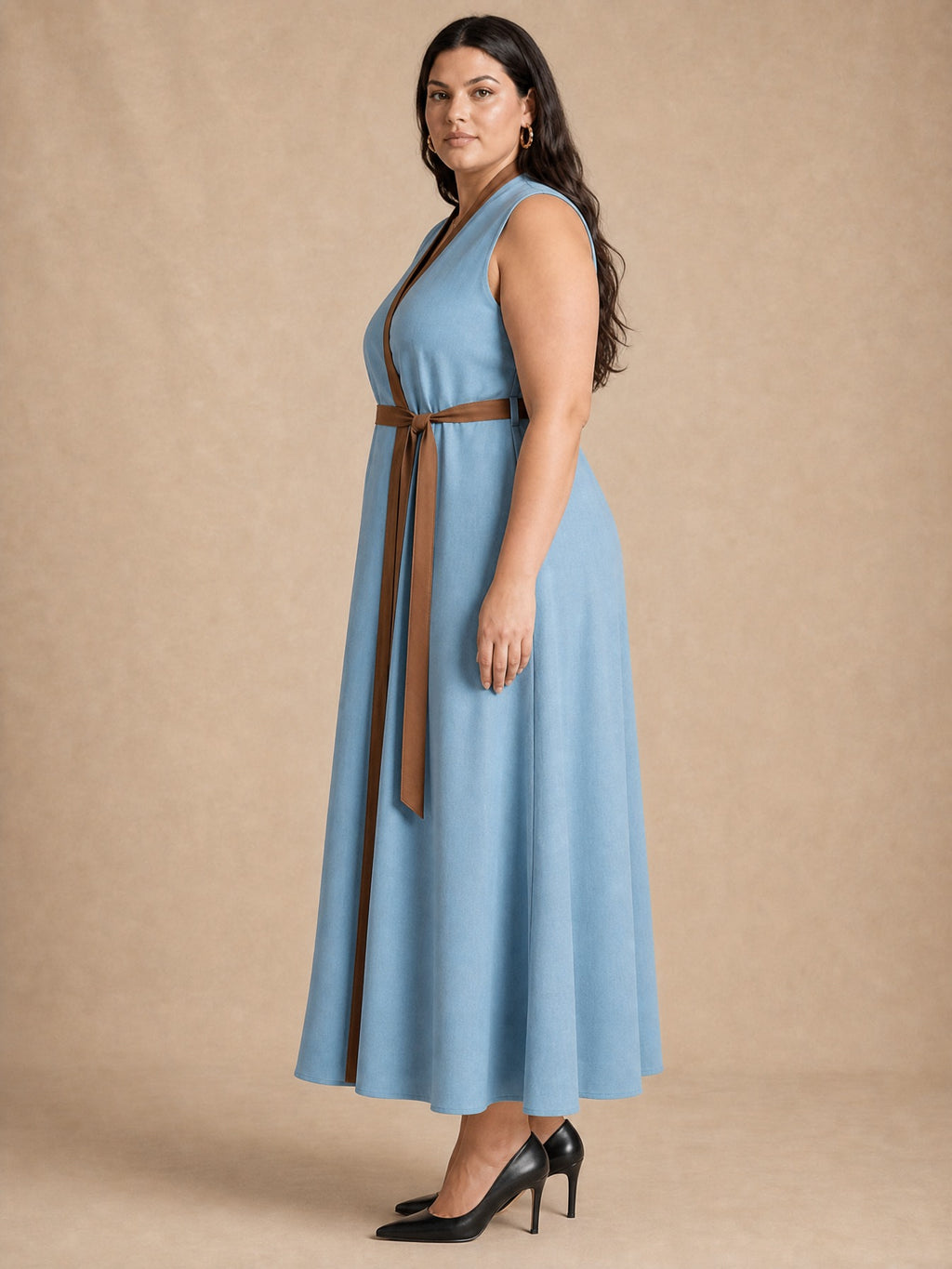 Aria Sleeveless Maxi Dress
