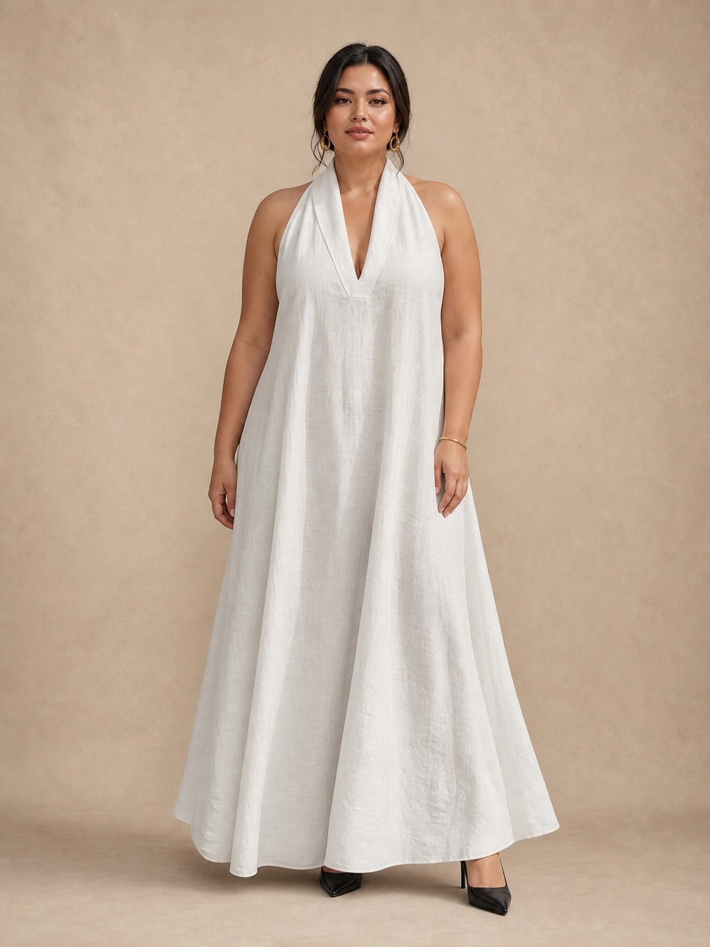 Aveline Halter Maxi Dress