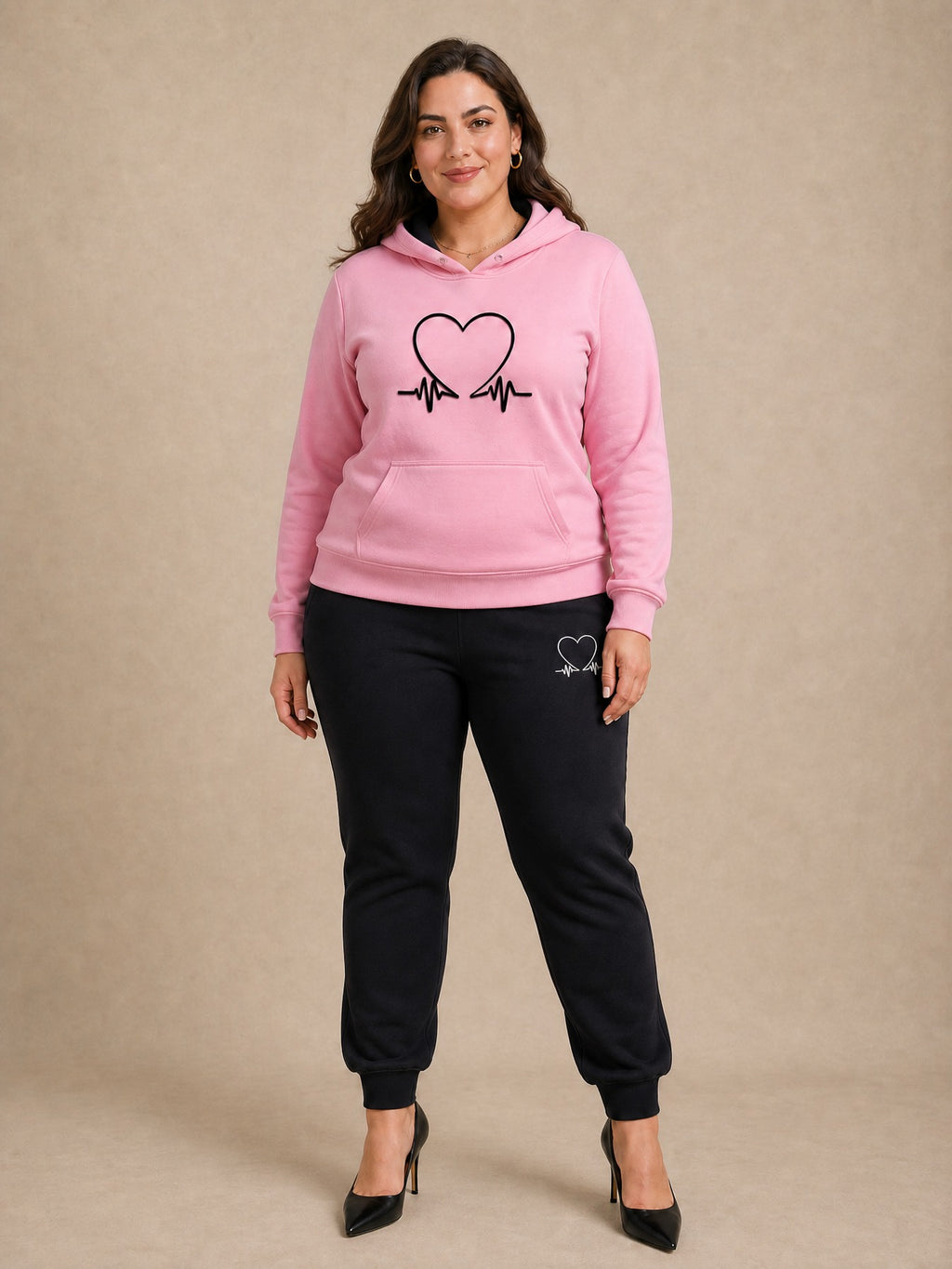 Marcia Heartbeat Tracksuit Set