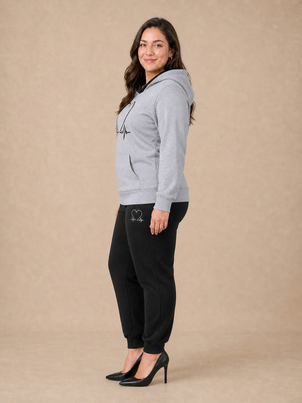 Marcia Heartbeat Tracksuit Set
