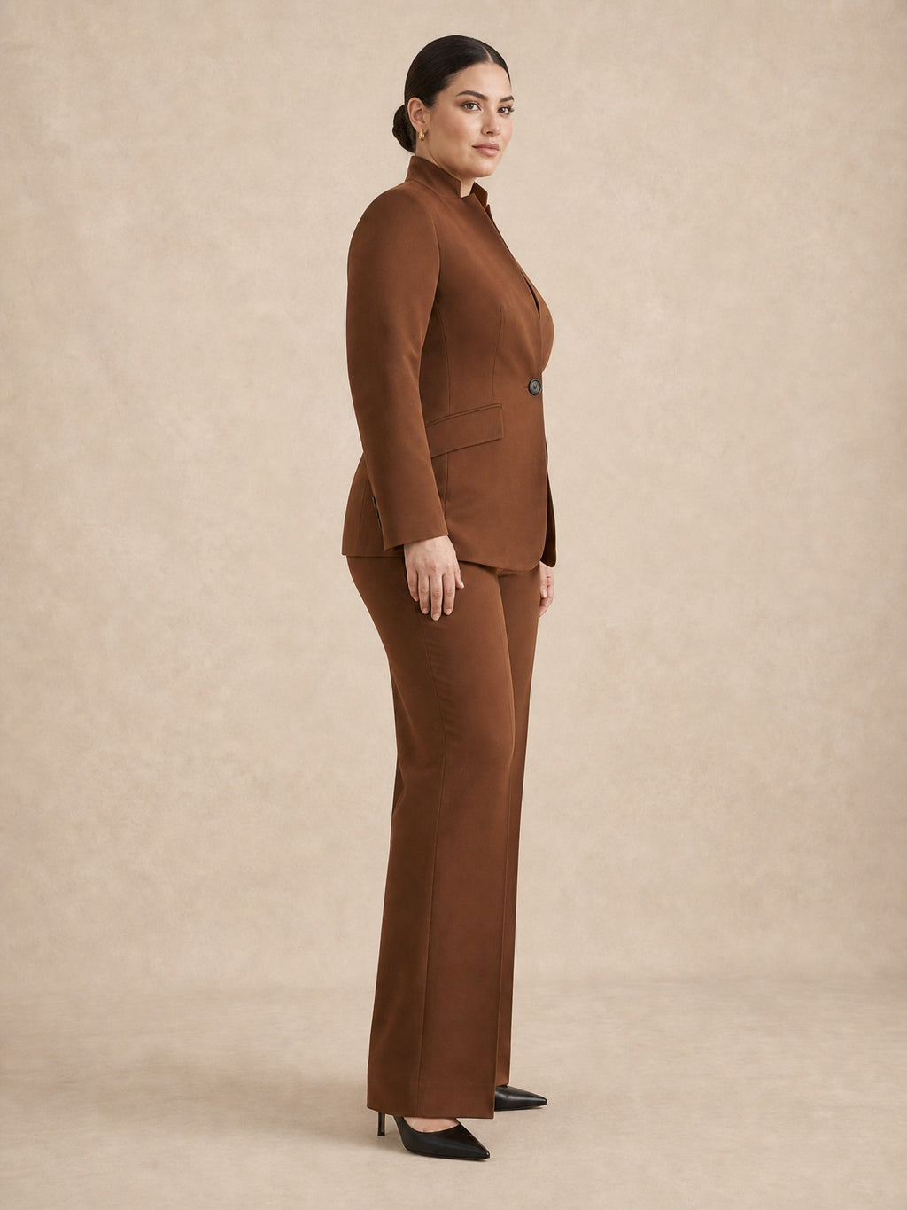 Sophia Collarless Suit