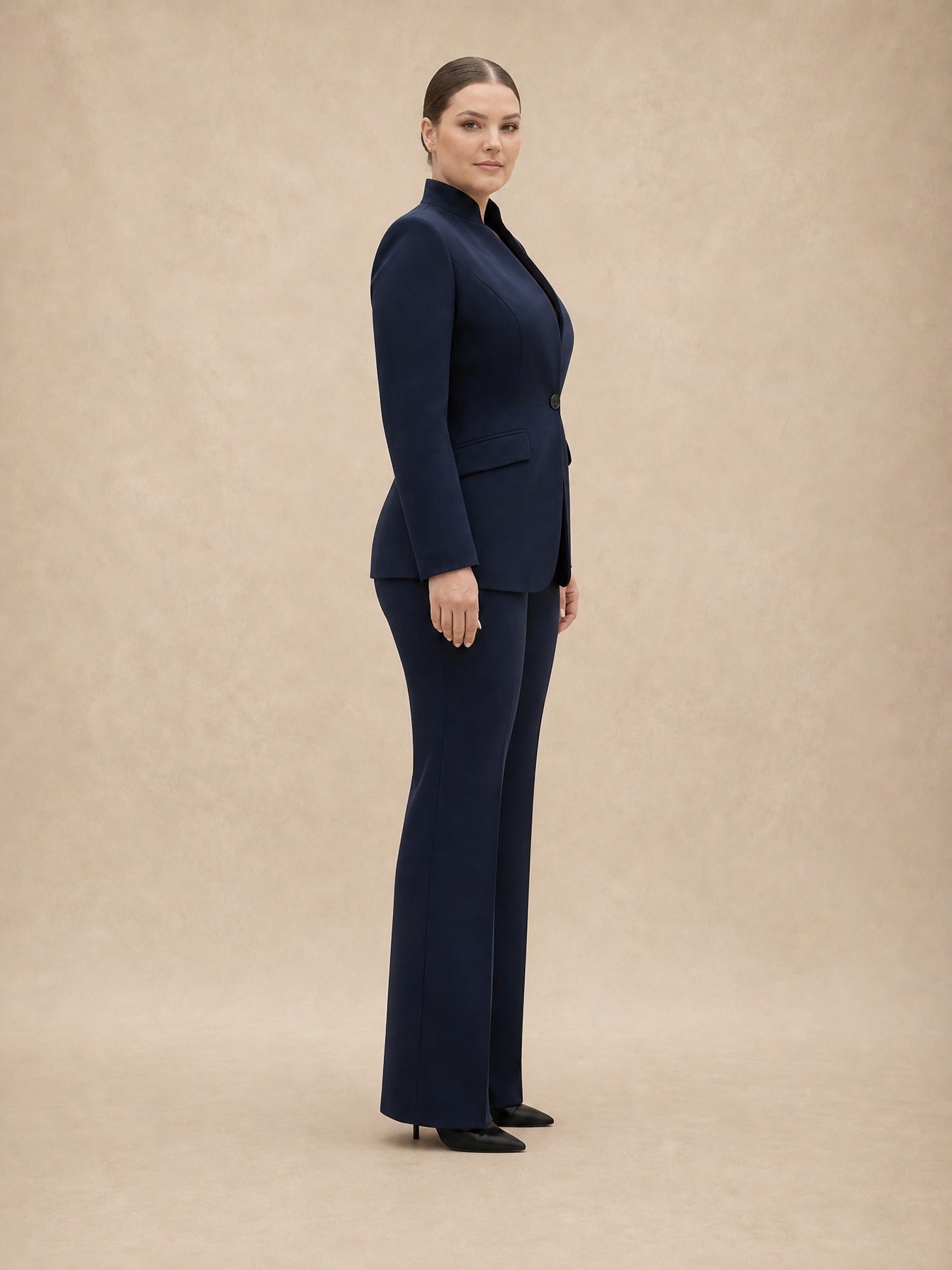 Sophia Collarless Suit