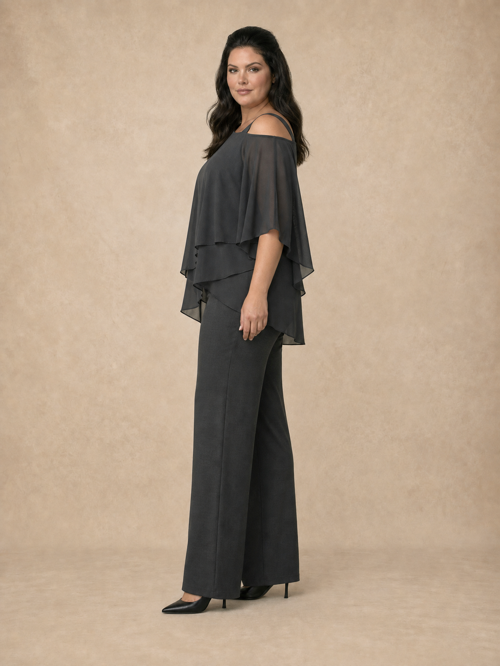 Clara Layered-Blouse Set