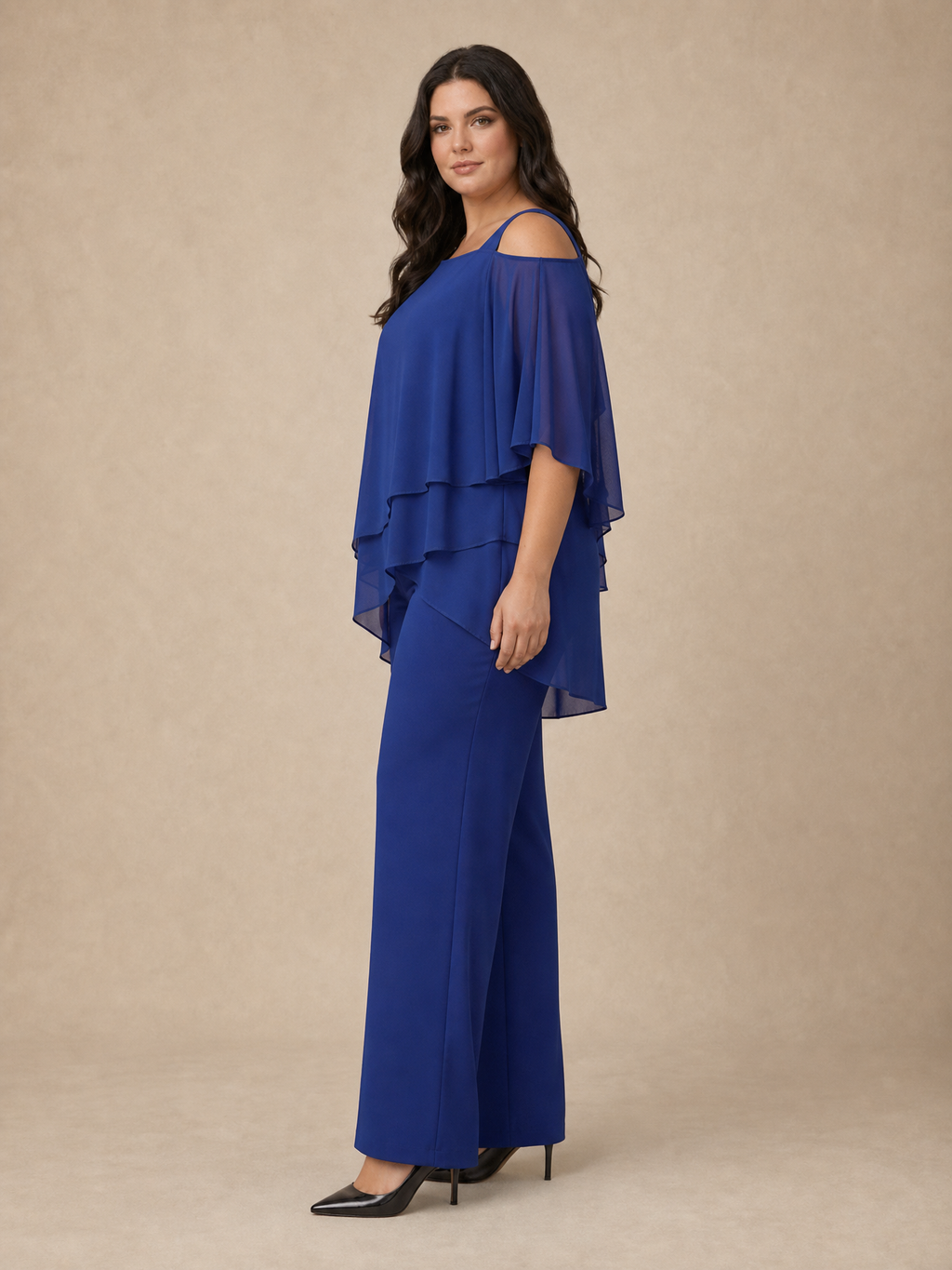 Clara Layered-Blouse Set
