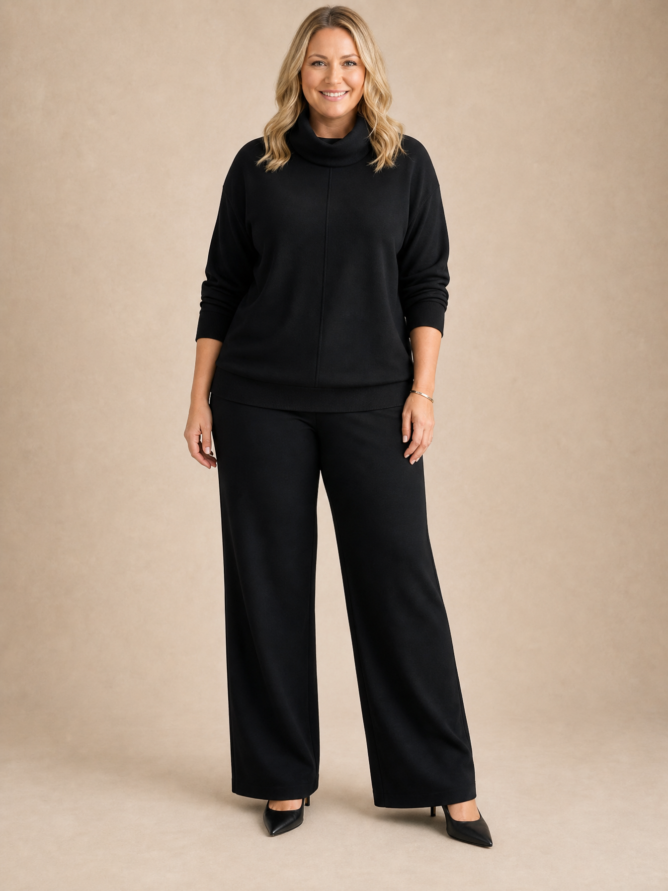 Elżbieta Funnel-Neck Tracksuit