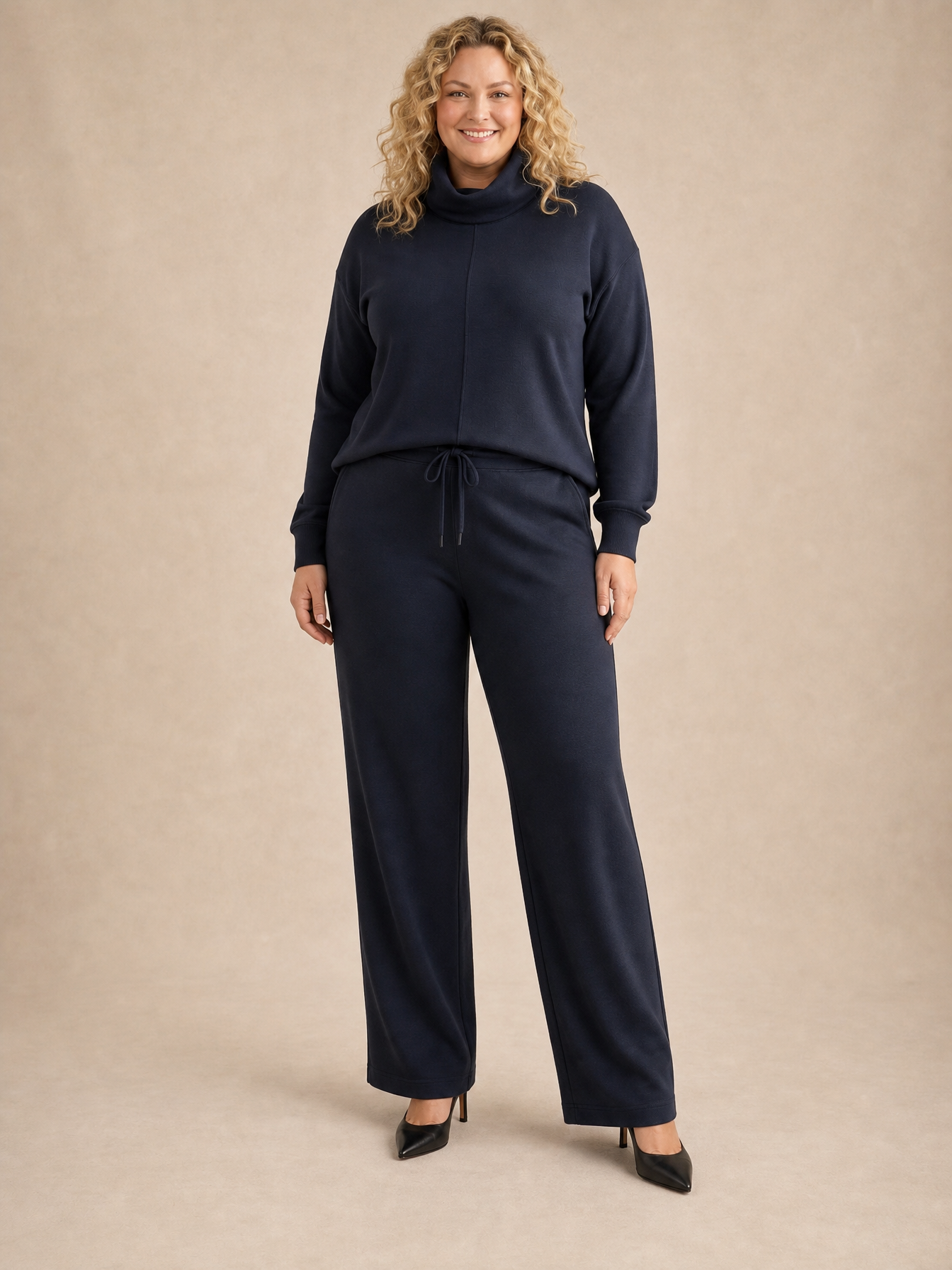 Elżbieta Funnel-Neck Tracksuit