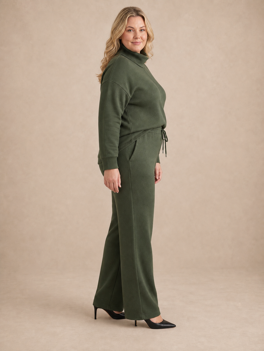 Elżbieta Funnel-Neck Tracksuit