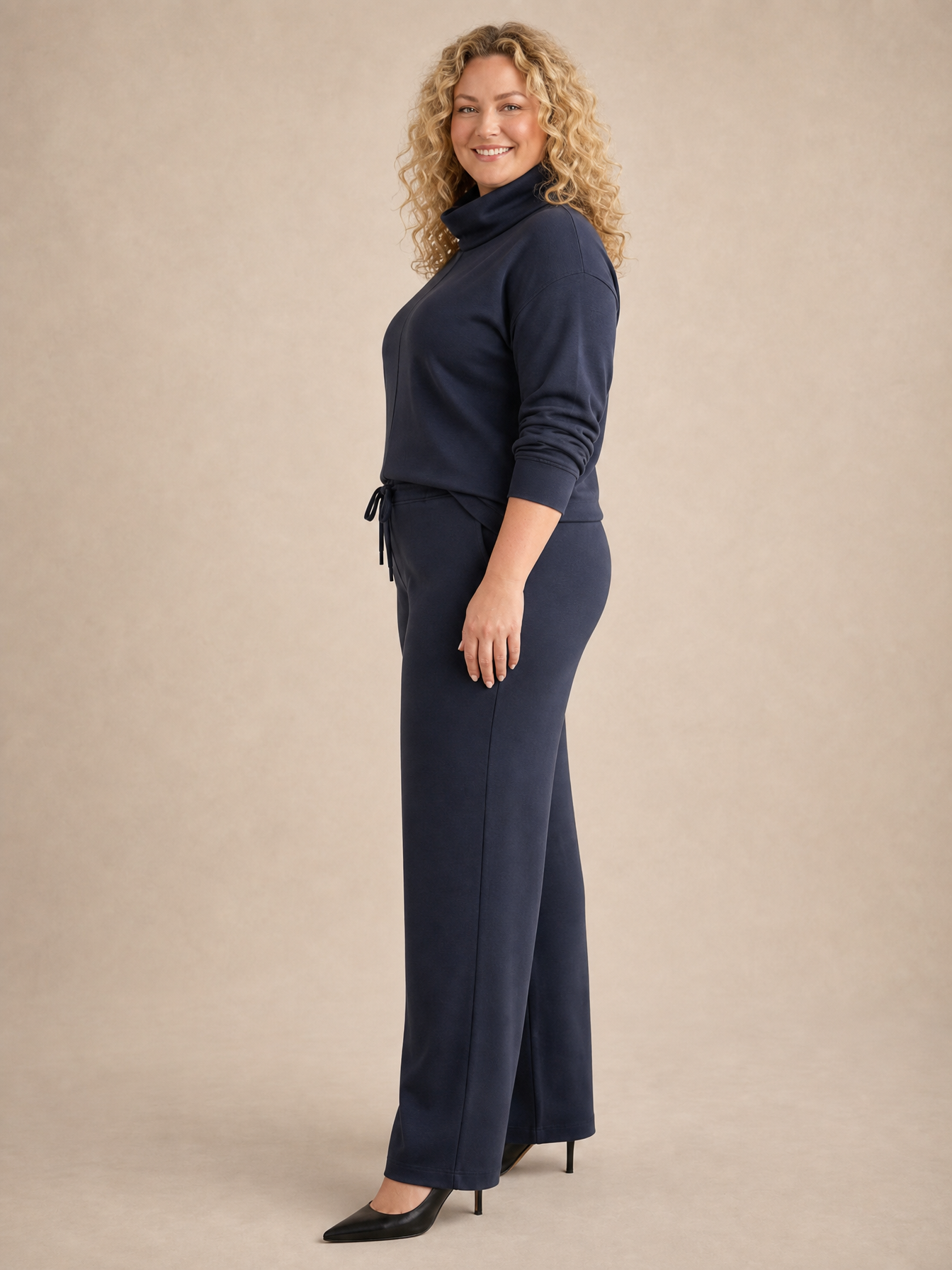 Elżbieta Funnel-Neck Tracksuit