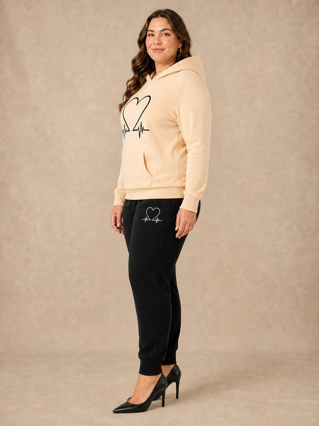 Marcia Heartbeat Tracksuit Set
