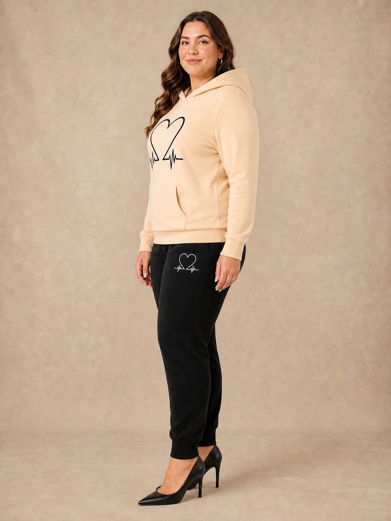 Marcia Heartbeat Tracksuit Set