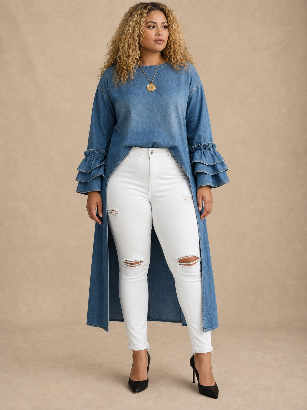 Ashley Denim Shirt