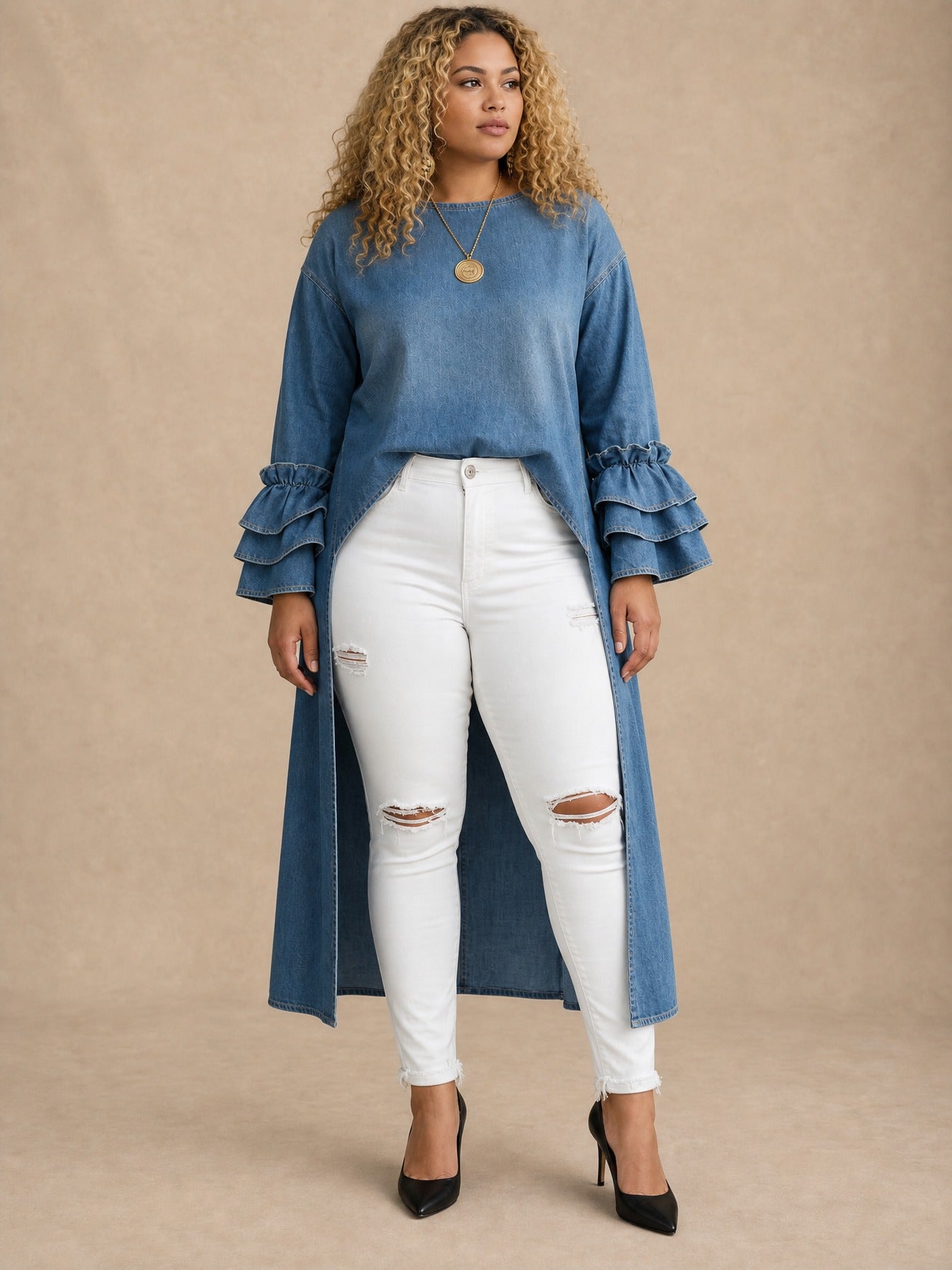 Ashley Denim Shirt