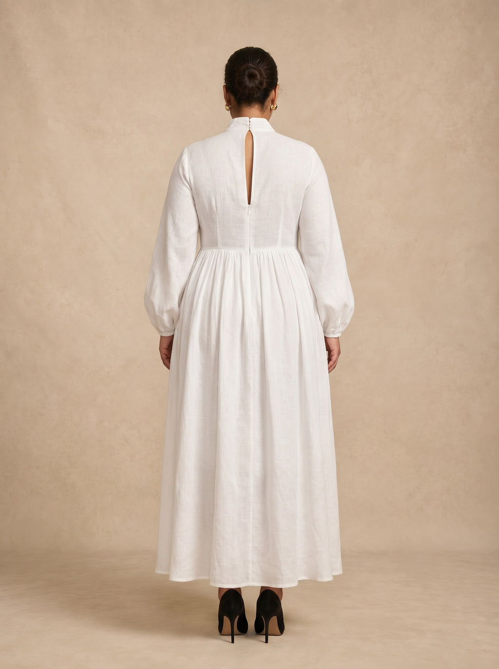 Celine White Maxi Dress