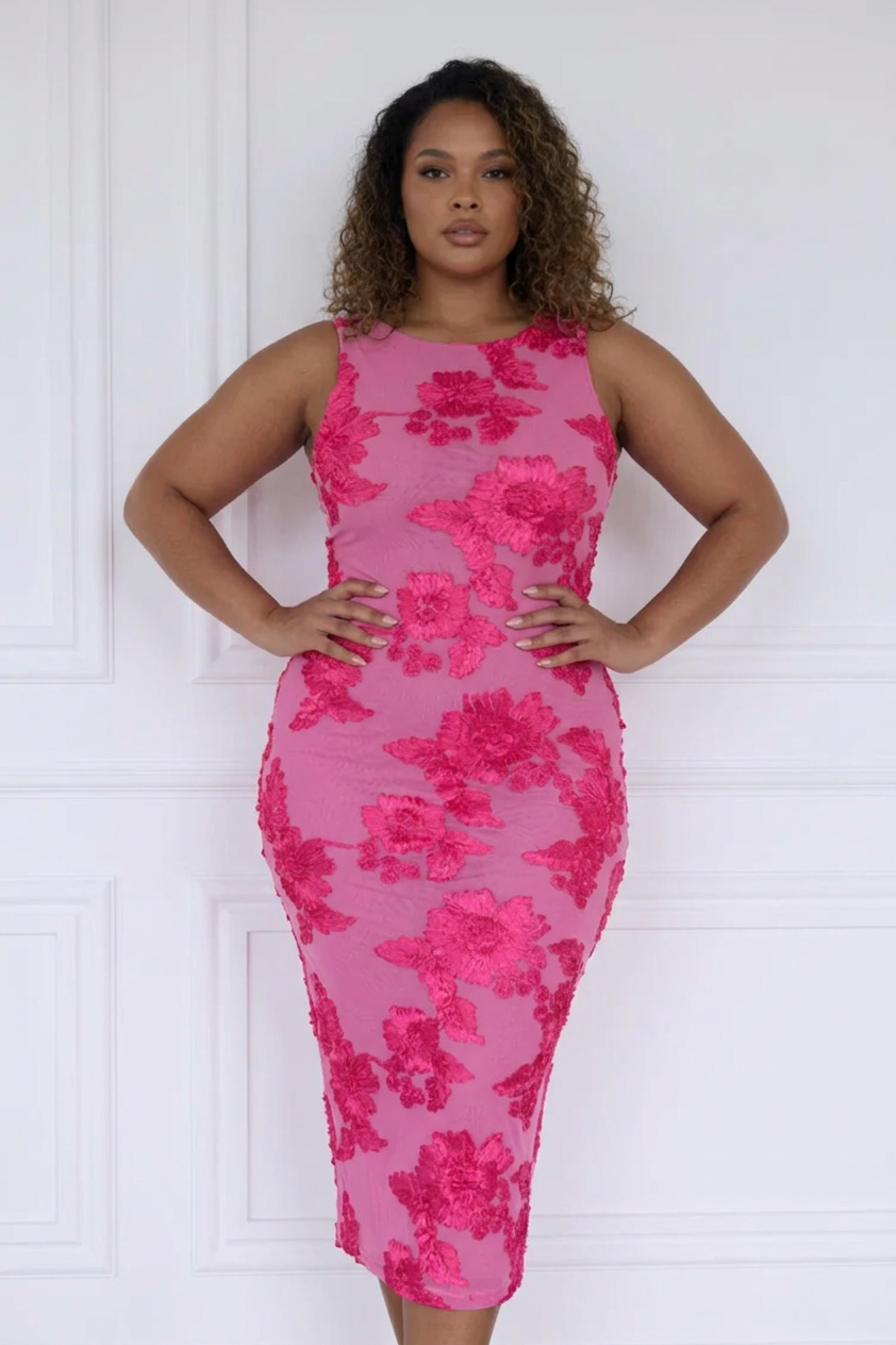 Amara Embroidered Maxi Dress