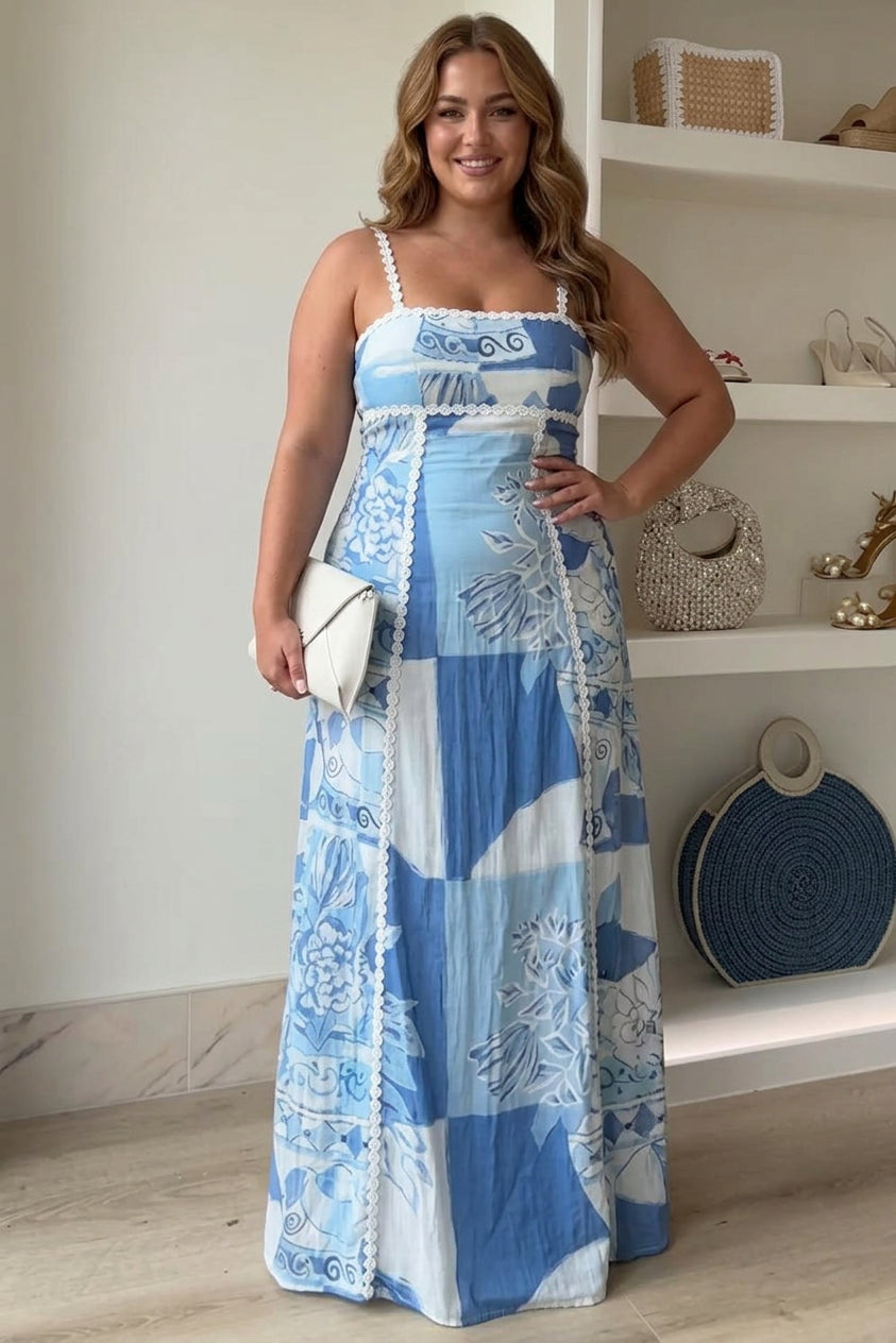 Eleonore Ric Rac Maxi Dress