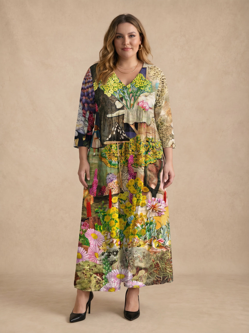 Floravelle Botanical Maxi Dress