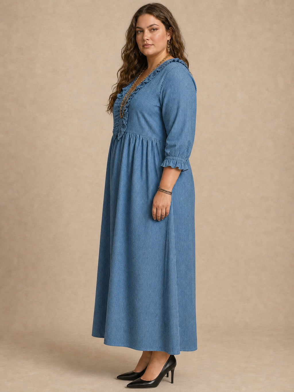 Elowen Long Sleeve Maxi Dress