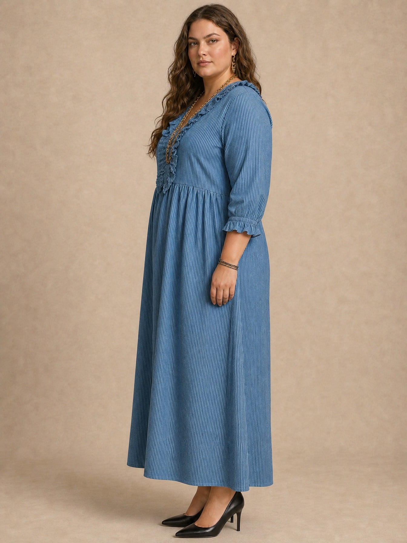 Elowen Long Sleeve Maxi Dress