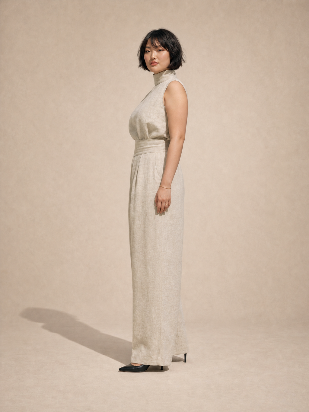 Elisa Elegant Jumpsuit with High Waist