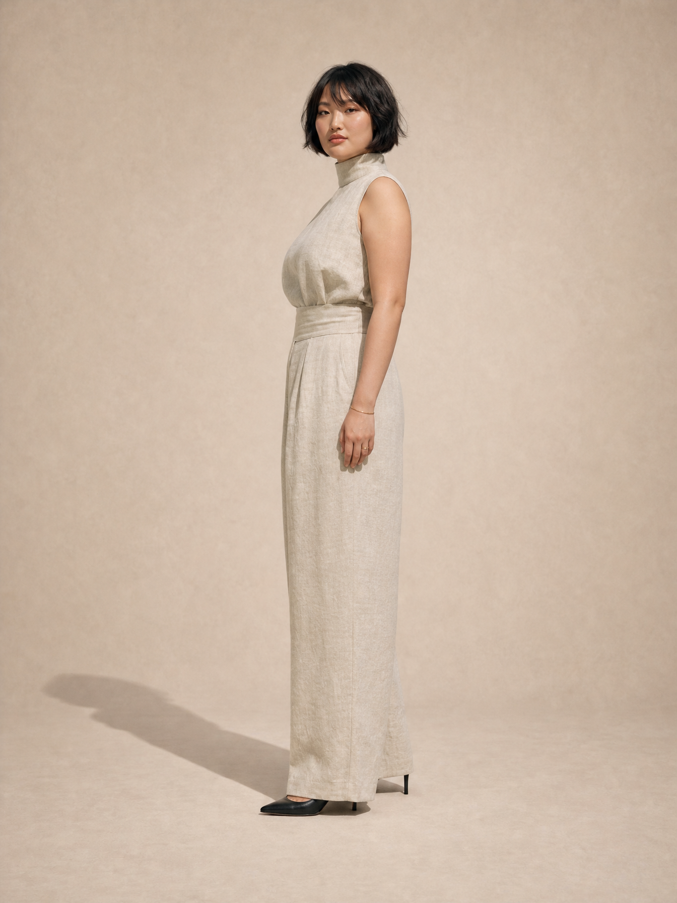 Elisa Elegant Jumpsuit with High Waist