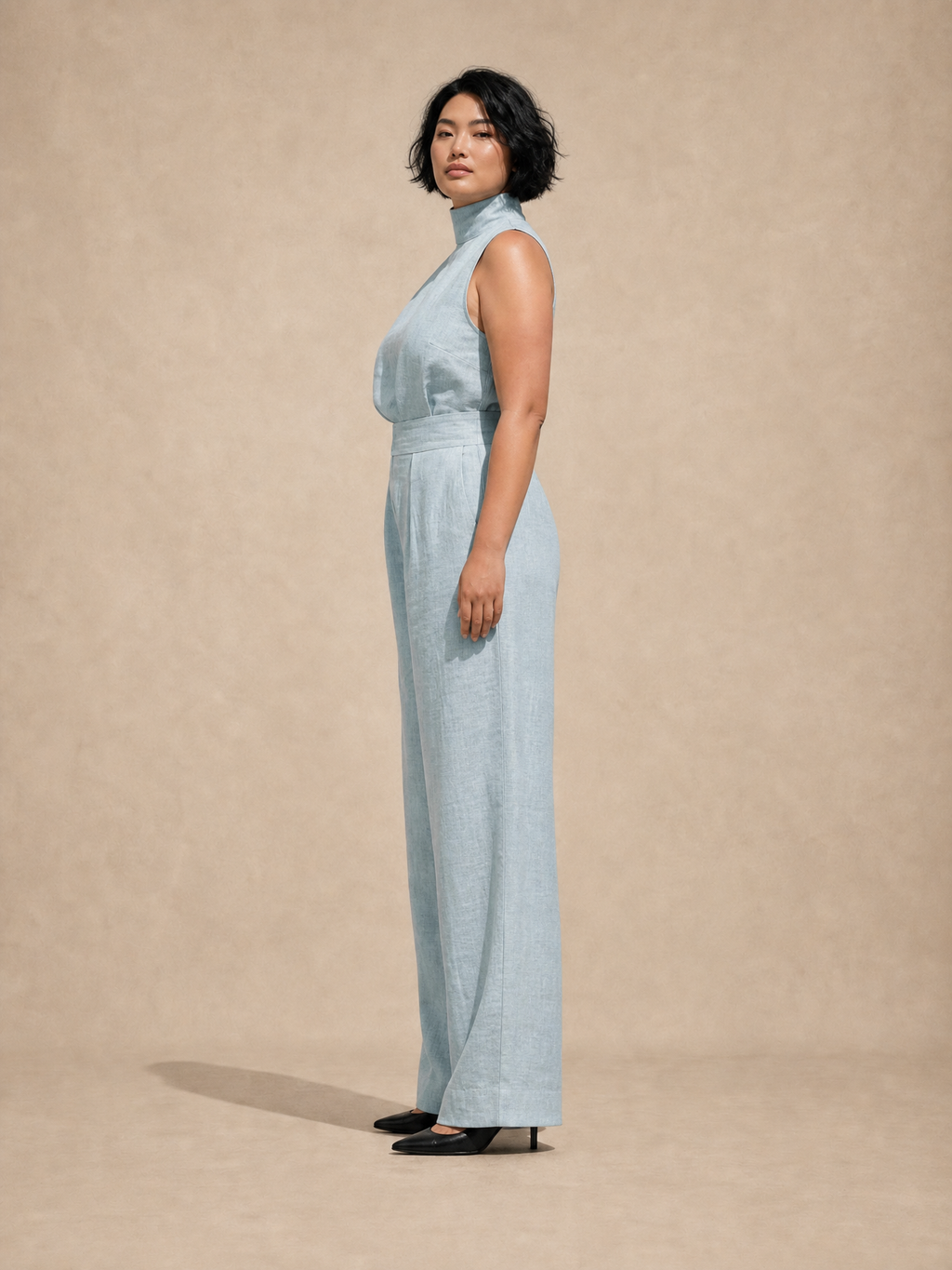 Elisa Elegant Jumpsuit with High Waist