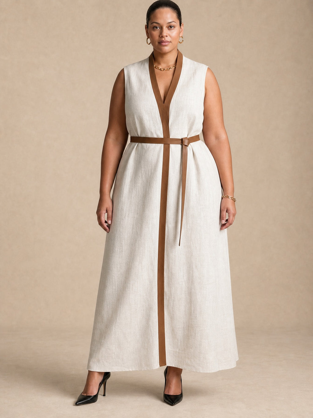 Aria Sleeveless Maxi Dress
